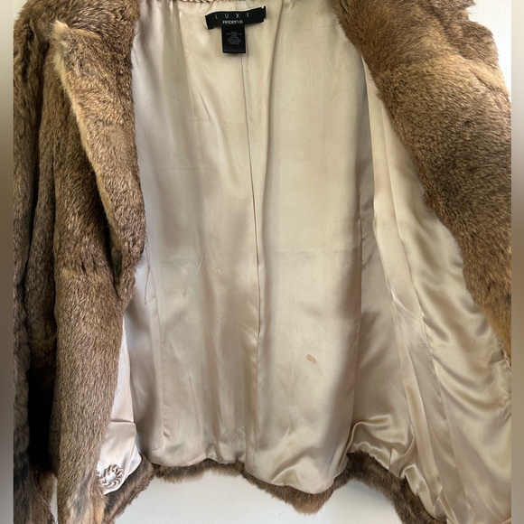 Arden B LUXE Rabbit Fur Jacket - Picture 5 of 5